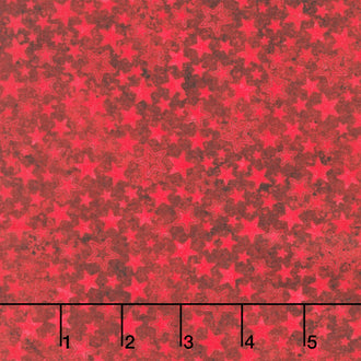 Stonehenge - Stars and Stripes Tonal Stars Red Yardage