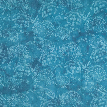 Whisper - Flower Blender Teal Yardage