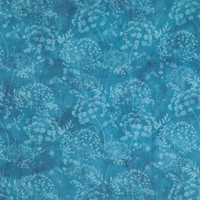 Whisper - Flower Blender Teal Yardage