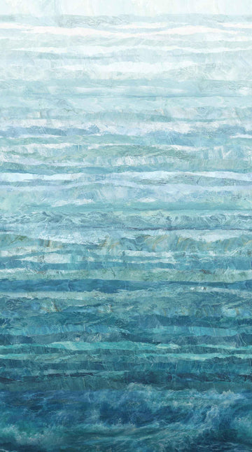 Smooth Sailing - Ombre Dark Blue Multi Yardage