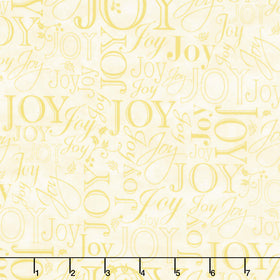 Deck the Halls - Joy Blender Beige Multi Yardage