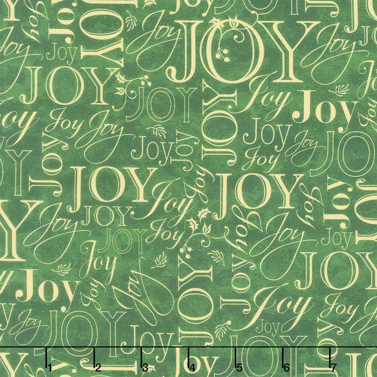 Deck the Halls - Joy Blender Green Yardage