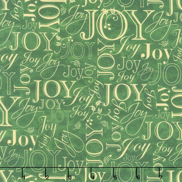 Deck the Halls - Joy Blender Green Yardage