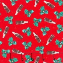 Coca-Cola - Tossed Bottle Red Yardage