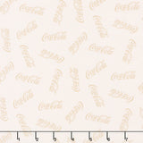 Coca-Cola - Logo Toss Taupe Yardage