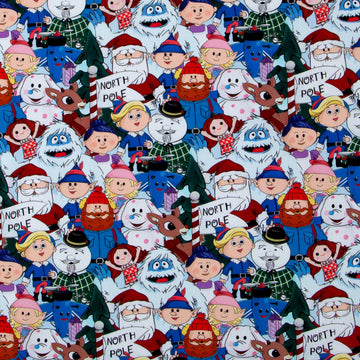 Rudolph the Red-Nosed Reindeer - Characters Multi Yardage