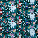 Rudolph the Red-Nosed Reindeer - Scene Light Spruce Yardage