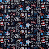 Rudolph the Red-Nosed Reindeer - Phrases Charcoal Yardage