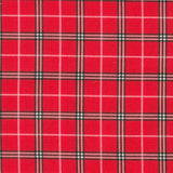 Rudolph the Red-Nosed Reindeer - Plaid Red Yardage
