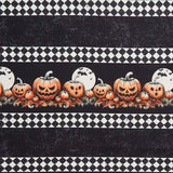 Haunted Hollow - Hallowen Border Stripe Halloween Yardage
