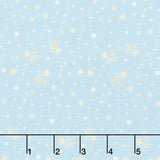The Nativity - Stars Blue Multi Yardage