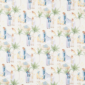 The Nativity - Scenic Cream Multi Yardage