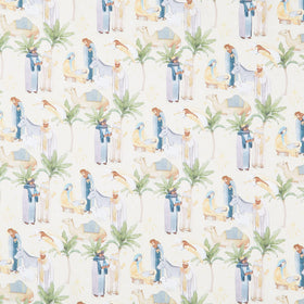 The Nativity - Scenic Cream Multi Yardage
