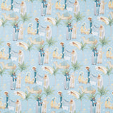 The Nativity - Scenic Blue Multi Yardage