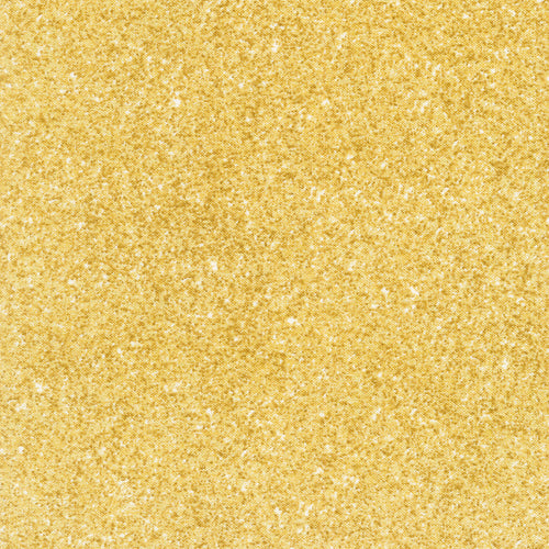 Shimmer - O' Christmas Tree - Metallic Glitter Gold Metallic Yardage