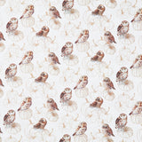 Night Owl - Owls Cream Multi Yardage