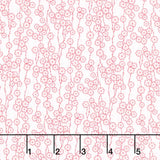 Quilting in Bloom - Daisy Chain Pink Multi Yardage