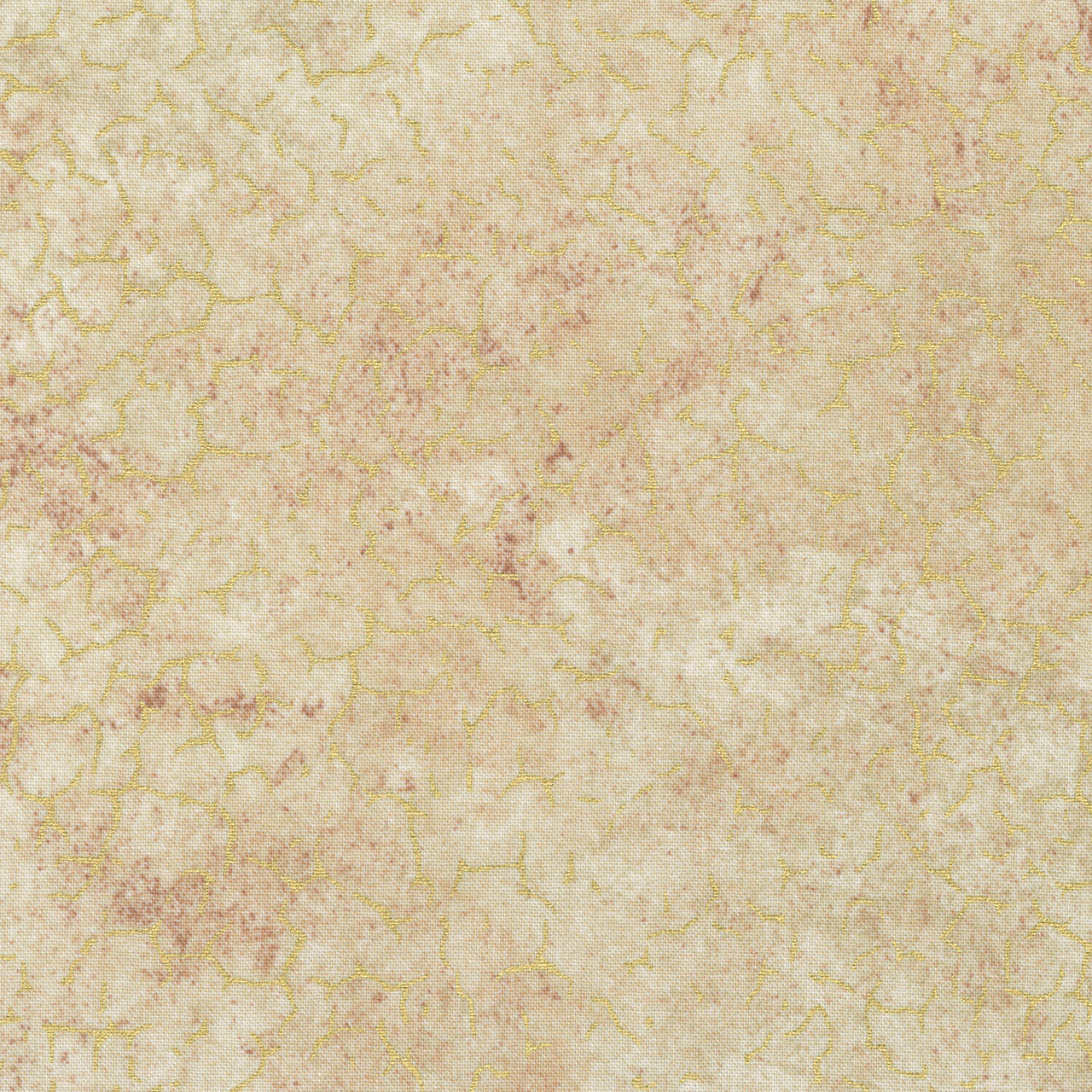 Stonehenge - Valencia Limestone Light Ochre Metallic Yardage
