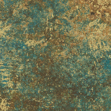 Stonehenge - Valencia Marble Rust Multi Metallic Yardage