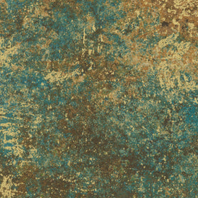 Stonehenge - Valencia Marble Rust Multi Metallic Yardage