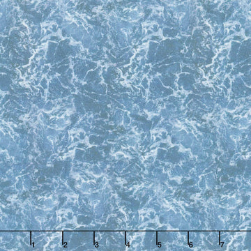Naturescapes - Voyage Water Blue Multi Yardage