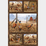 Naturescapes - Pheasant Grove Pheasant Rust Multi Panel
