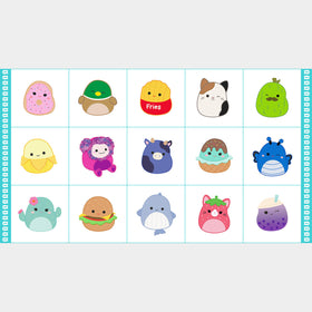 Squishmallows - Character Blocks White Panel
