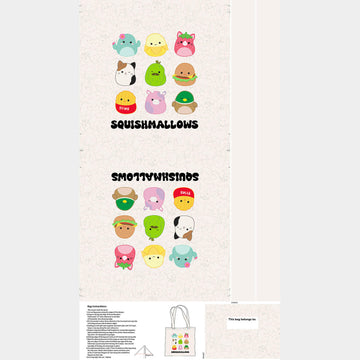 Squishmallows - Character Tote Bag Multi Panel