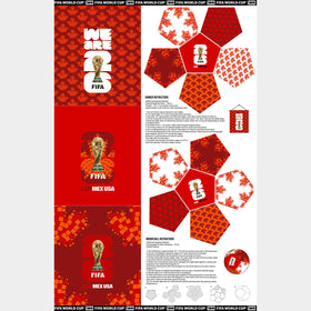 FIFA - World Cup Banner Ball Canada Red Panel