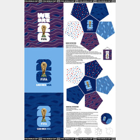 FIFA - World Cup Banner Ball USA Blue Panel