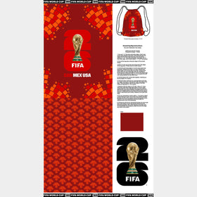 FIFA - World Cup Backpack Canada Red Panel
