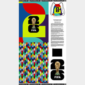 FIFA - World Cup Logo Backpack Panel