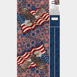 Stonehenge - Stars and Stripes American Eagle Tote Bag Navy Multi Panel