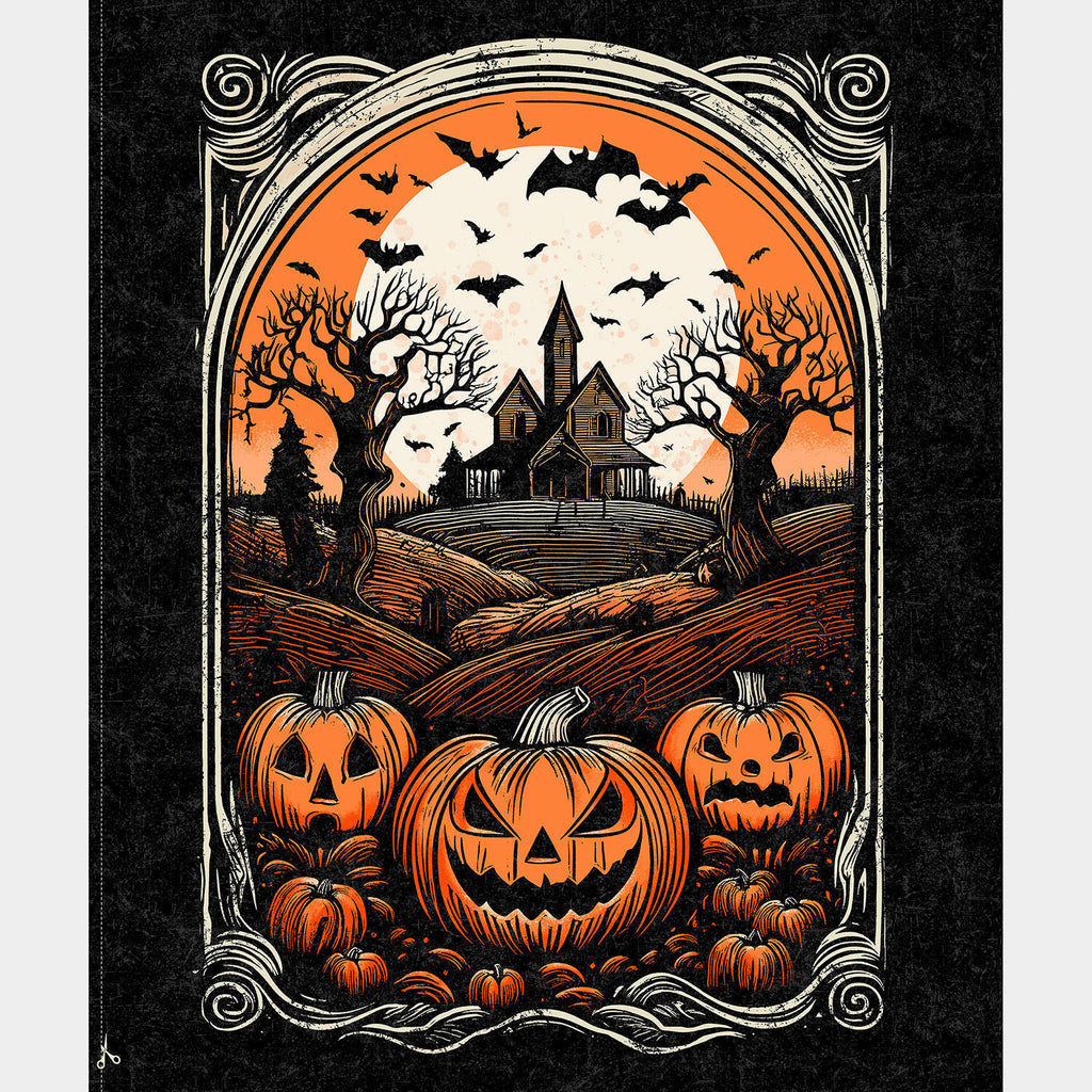 Haunted Hollow - Haunted House Halloween Panel