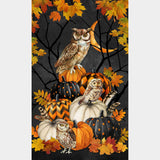 Night Owl - Halloween Charcoal Multi Panel
