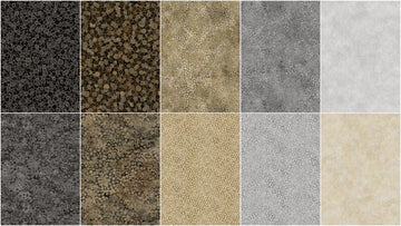 Shimmer - Desert Sand & City Fog Metallic Rolls