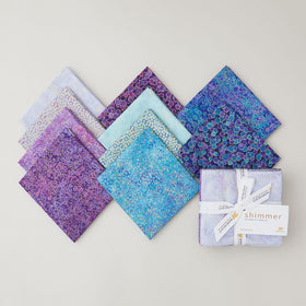 Shimmer - Pansy & Deep Sea Metallic Rolls