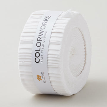 Colorworks Premium Solids White Strips