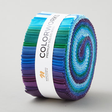 Colorworks Premium Solids Vibrant Jewels Strips