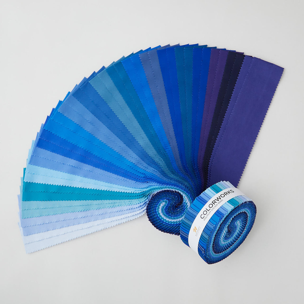 Colorworks Premium Solids Blue Harmony Strips