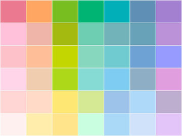 Colorworks Premium Solids Sorbet Medley Strips