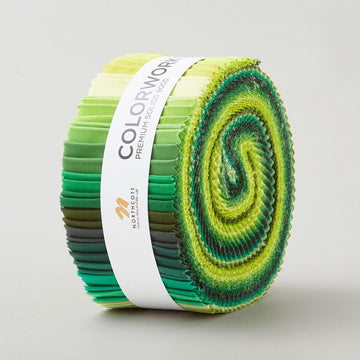 Colorworks Premium Solids Green Thumb Strips