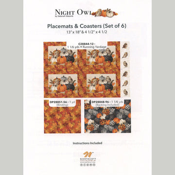 Night Owl Placemats Kit