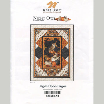 Night Owl Pages Upon Pages Quilt Kit