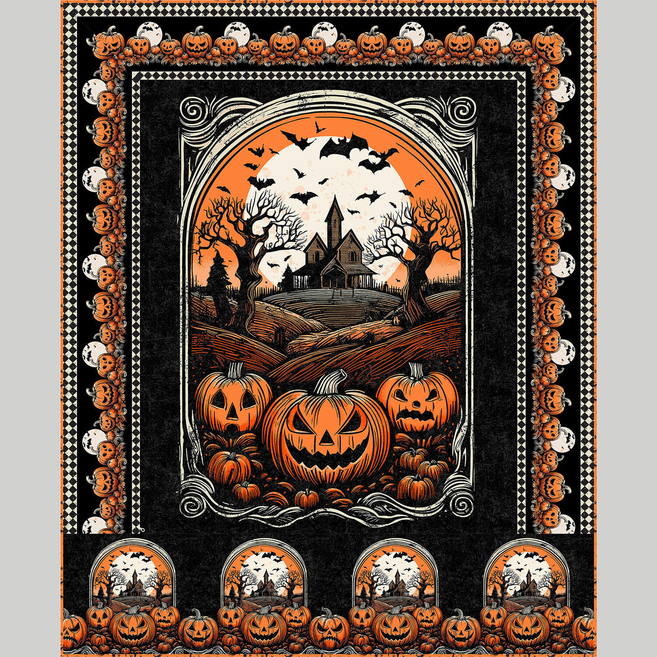 Haunted Hollow Center Stage Quilt Kit