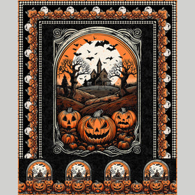 Haunted Hollow Center Stage Quilt Kit
