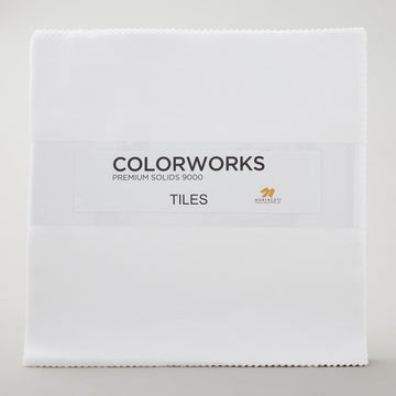 Colorworks Premium Solids Snow Tiles