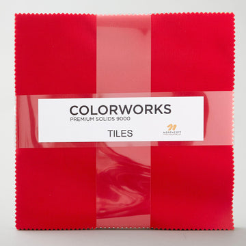 Colorworks Premium Solids Rainbow Medley Tiles