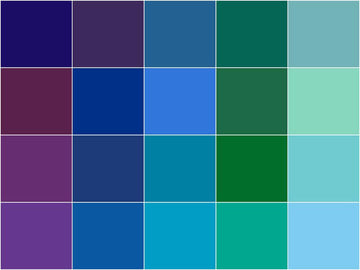 Colorworks Premium Solids Vibrant Jewels Tiles