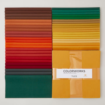 Colorworks Premium Solids Pumpkin Patch Tiles